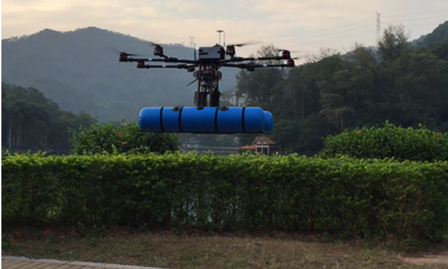 能飛環保無人機工作過程